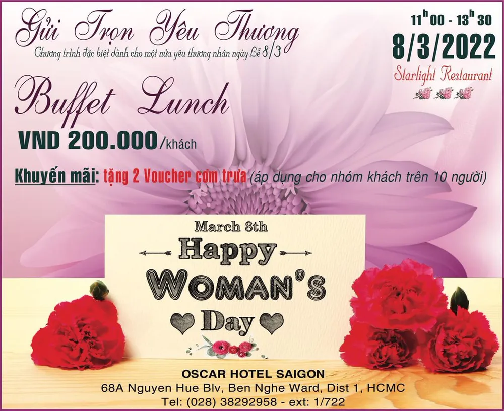 Saigontourist Group tung nhiều chương trình hấp dẫn dịp 8-3  ảnh 1