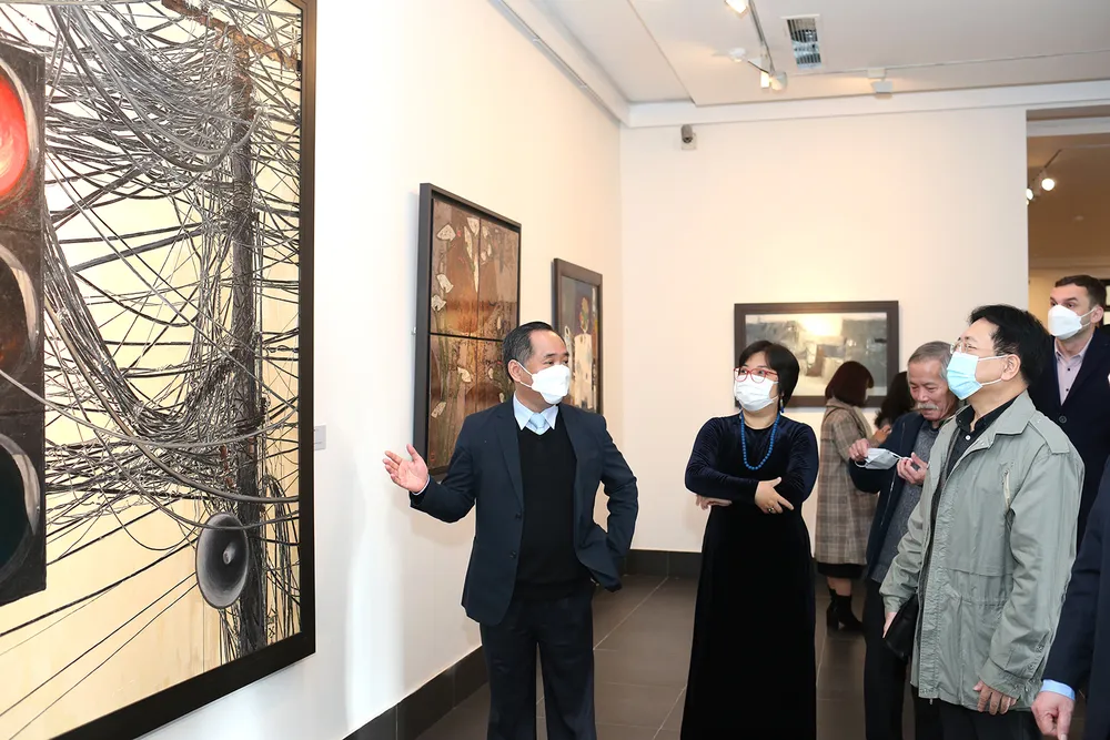 Họa sĩ Lương Xuân Đoàn, Chủ tịch Hội Mỹ thuật Việt Nam: Ghi dấu một hành trình mới của mỹ thuật đương đại ảnh 1