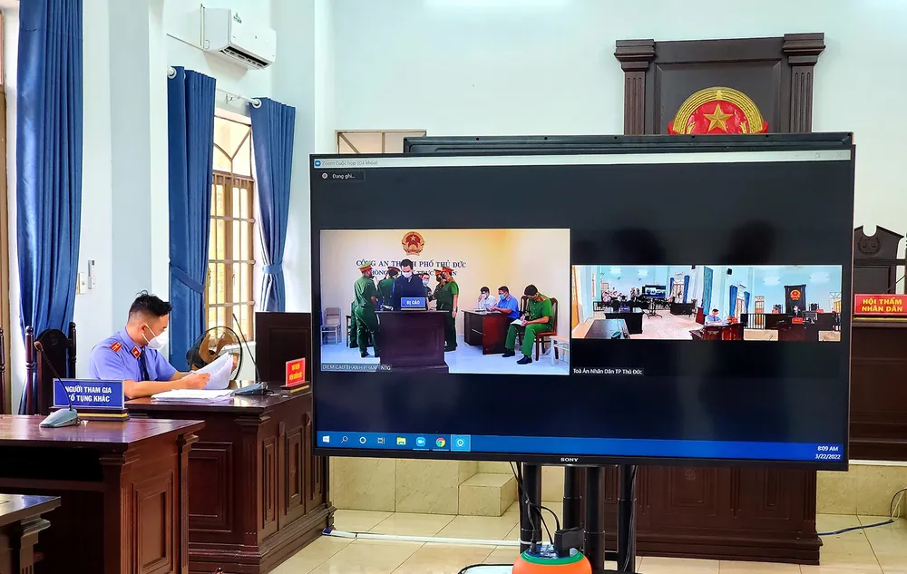 Nâng cao hiệu quả xét xử trực tuyến ảnh 1