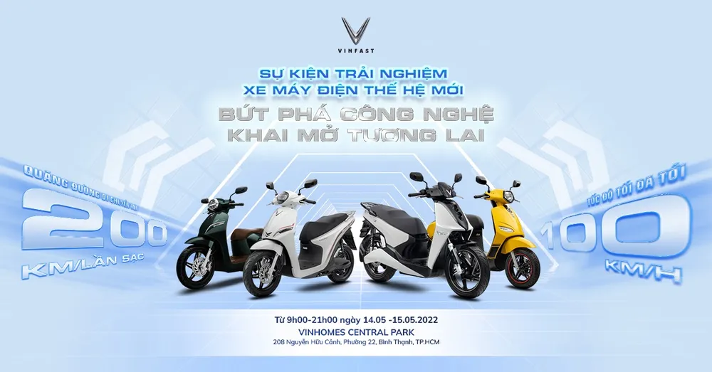 Trải nghiệm xe máy điện thế hệ mới đi 200km/lần sạc của VinFast tại TPHCM ảnh 2
