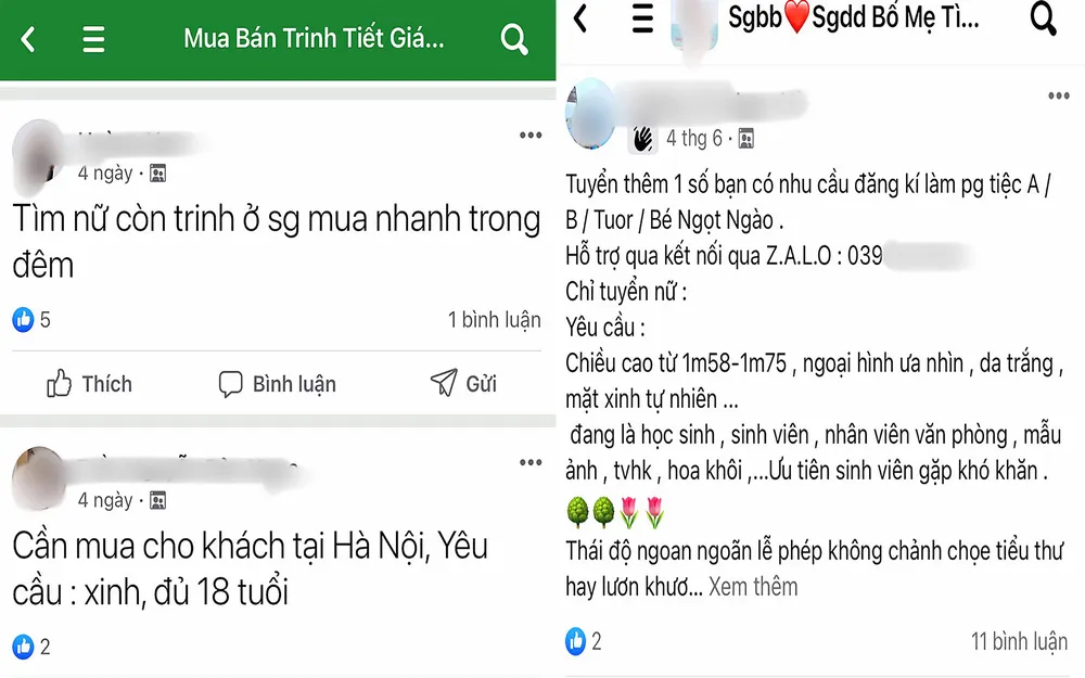 Nhóm riêng tư, “mồi” công khai ảnh 1