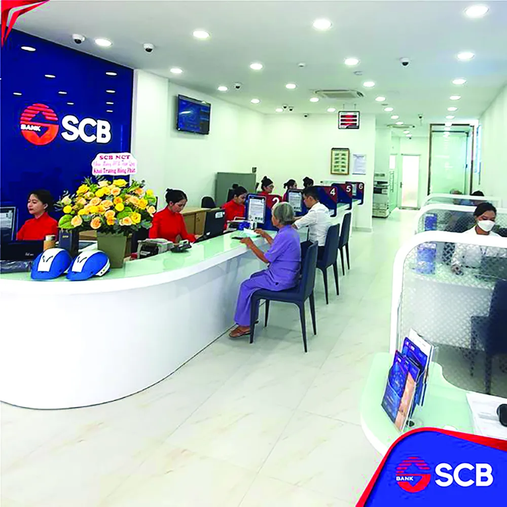 SCB Tân Quý bố trí khu vực văn phòng tách biệt với khu vực tiếp Khách hàng, đảm bảo sự thoải mái trong quá trình trao đổi và tư vấn