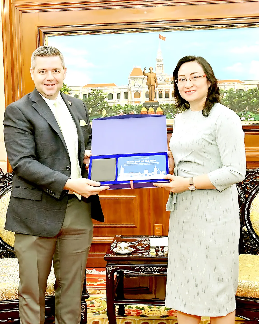 Tỉnh Saskatchewan (Canada) quan tâm đầu tư ở TPHCM ảnh 1