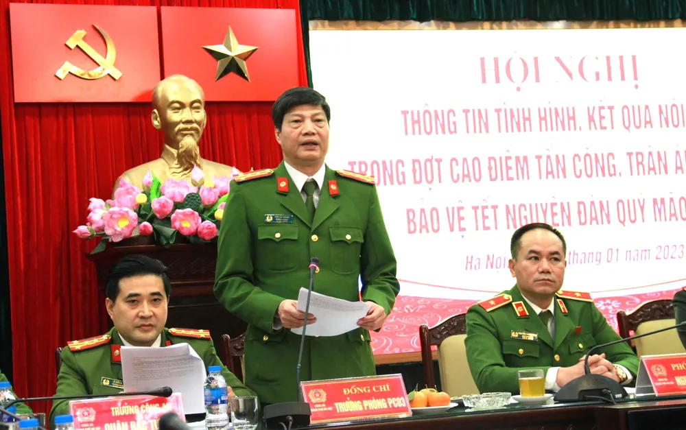 Đại tá Chu An Thanh, Trưởng phòng Cảnh sát kinh tế, Công an TP Hà Nội