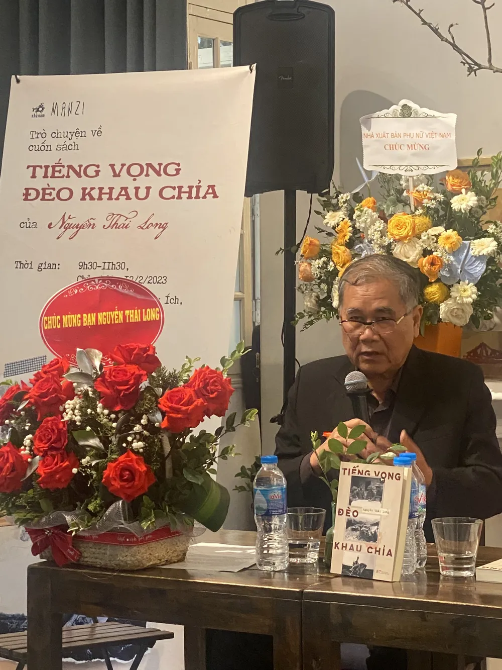 Tác giả Nguyễn Thái Long, người lính trực tiếp tham gia chiến đấu tại biên giới phía Bắc Tác giả Nguyễn Thái Long, người lính trực tiếp tham gia chiến đấu tại biên giới phía Bắc