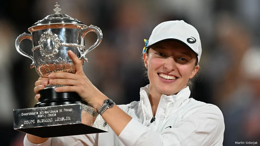 Swiatek được ông Haggerty kỳ vọng rất cao