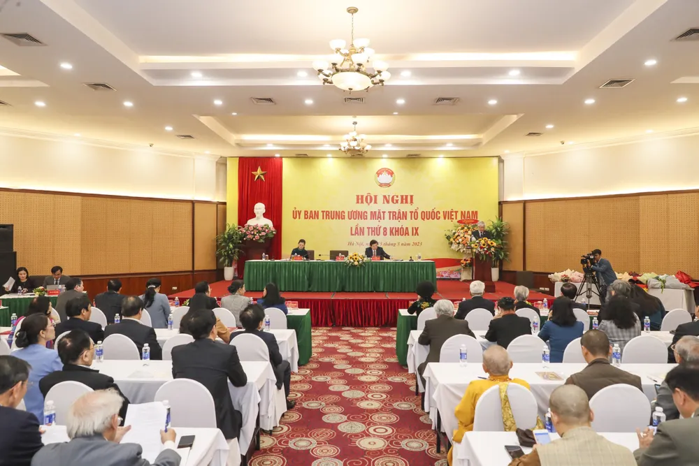 Hội nghị Ủy ban Trung ương MTTQ Việt Nam ngày 15-3