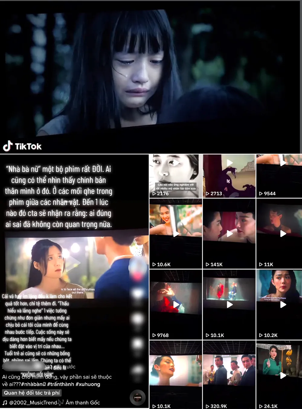 Ngay đầu năm 2023, nhiều phim Việt bị quay lén đưa lên TikTok