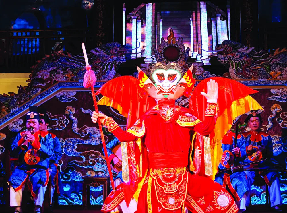 Huế với chương trình văn hóa nghệ thuật đặc sắc qua vai diễn của các nghệ sĩ. Ảnh: ROSE NGUYỄN