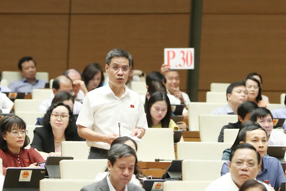 Đại biểu Đinh Ngọc Quý (Gia Lai). Ảnh: QUANG PHÚC