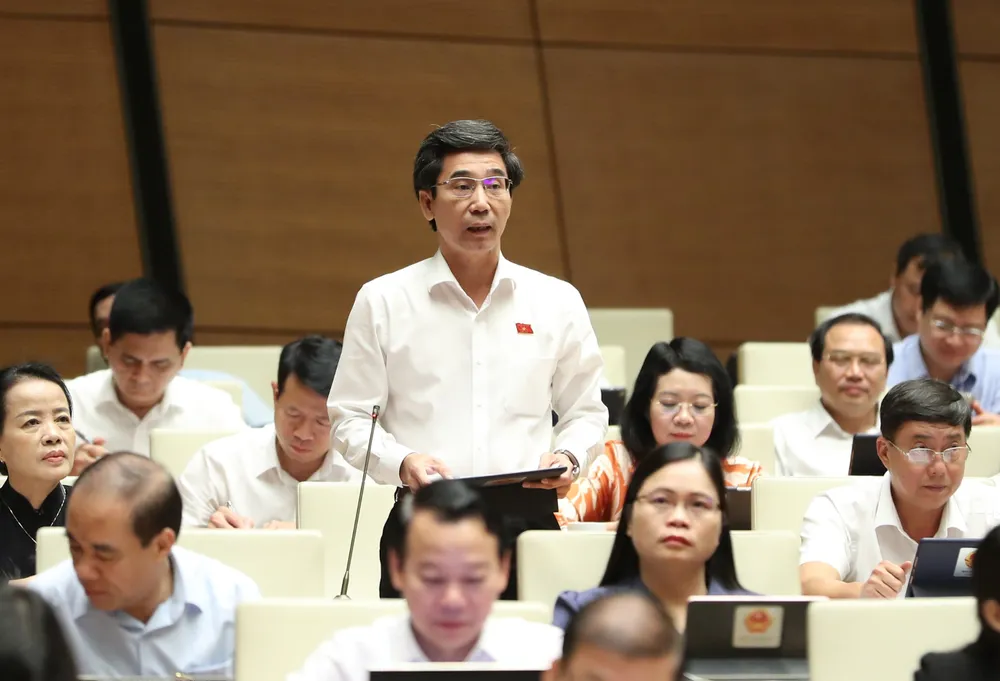 Đại biểu Trần Chí Cường (Đà Nẵng). Ảnh: QUANG PHÚC