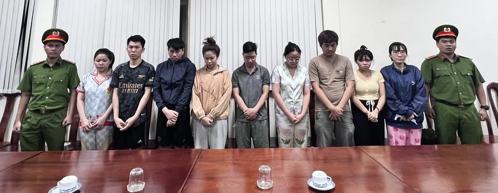 Nhóm đối tượng thuộc các công ty, các app cho vay lãi nặng bị Công an TPHCM khởi tố, bắt giam