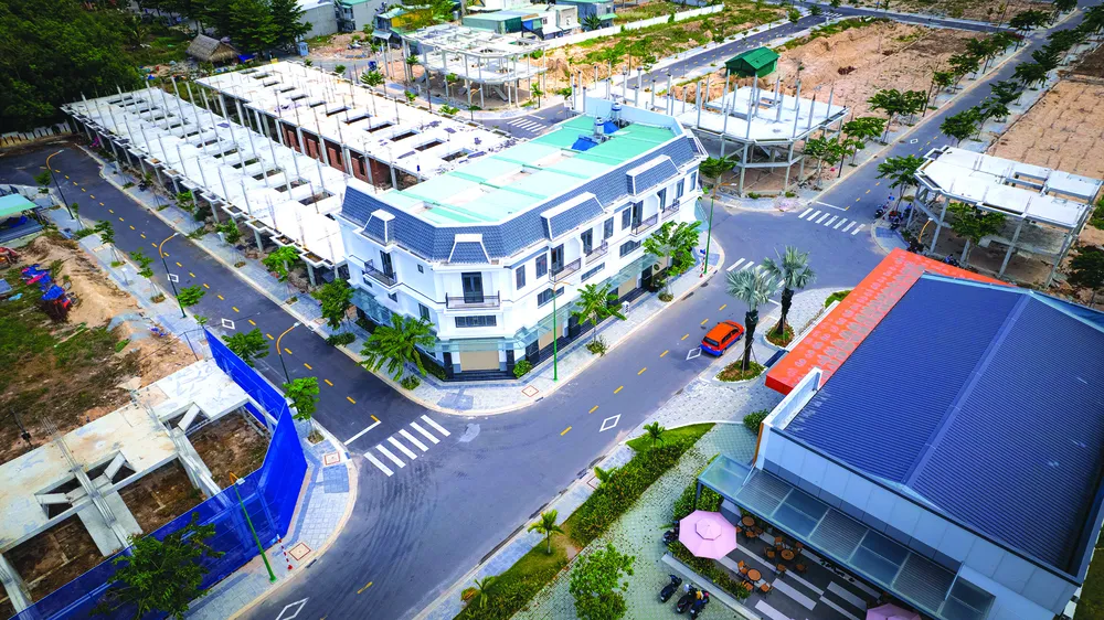 Một góc dự án Richland Residence hiện đã hoàn thiện hạ tầng