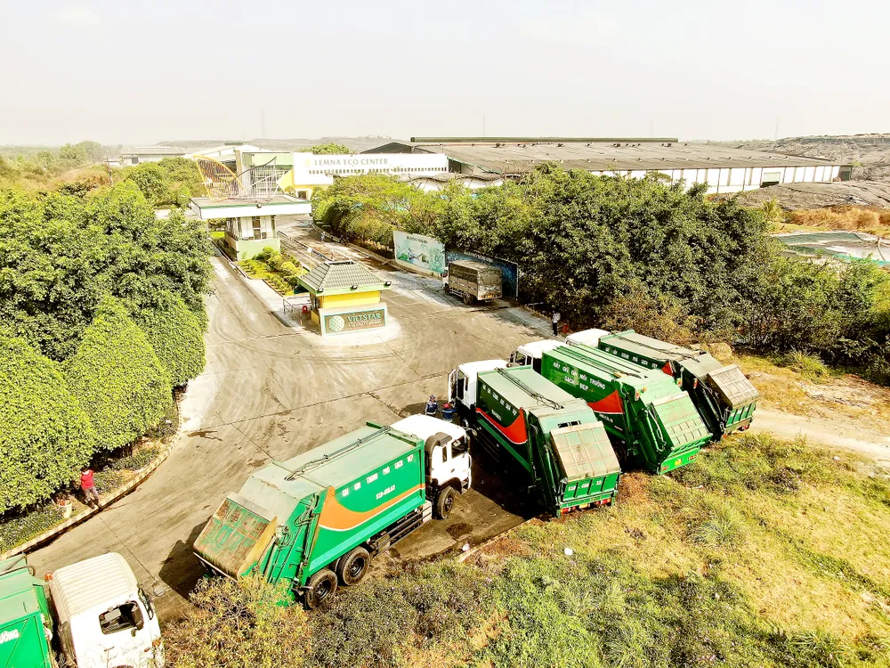 Nhà máy xử lý chất thải rắn Vietstar tại Củ Chi. Ảnh: HOÀNG HÙNG Nhà máy xử lý chất thải rắn Vietstar tại Củ Chi. Ảnh: HOÀNG HÙNG