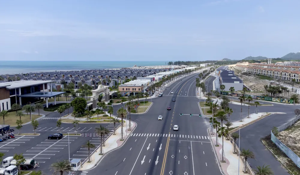 Phối cảnh đường ven biển Vũng Tàu - Bình Thuận sau khi được nâng cấp