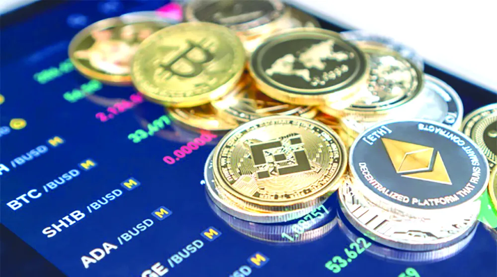 Tiền điện tử chiếm đa số thị trường tài sản số