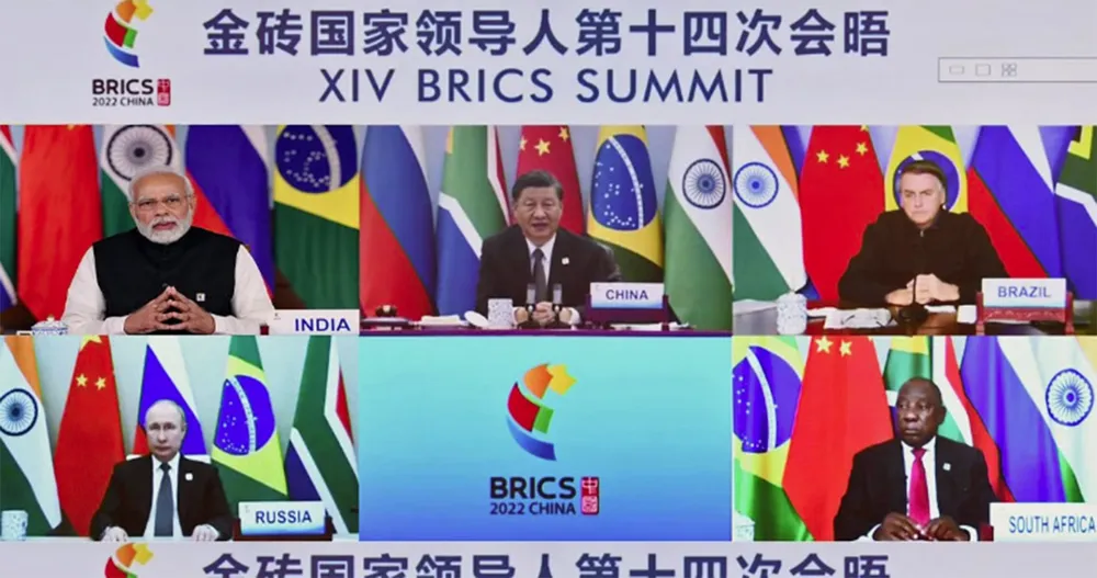 Hội nghị thượng đỉnh BRICS năm 2022 được tổ chức theo hình thức trực tuyến