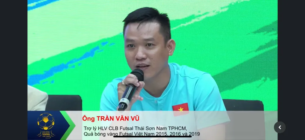 Cựu tuyển thủ futsal Trần Văn Vũ
