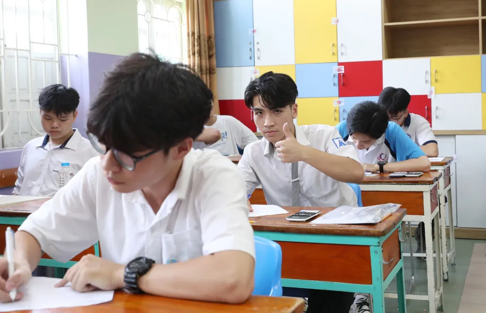 Thí sinh dự thi tốt nghiệp THPT năm 2023