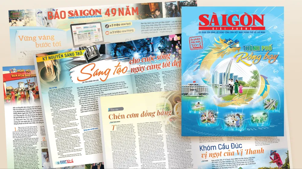 Hôm nay, ấn phẩm SGGP đặc biệt 30-4-2024 ra mắt bạn đọc