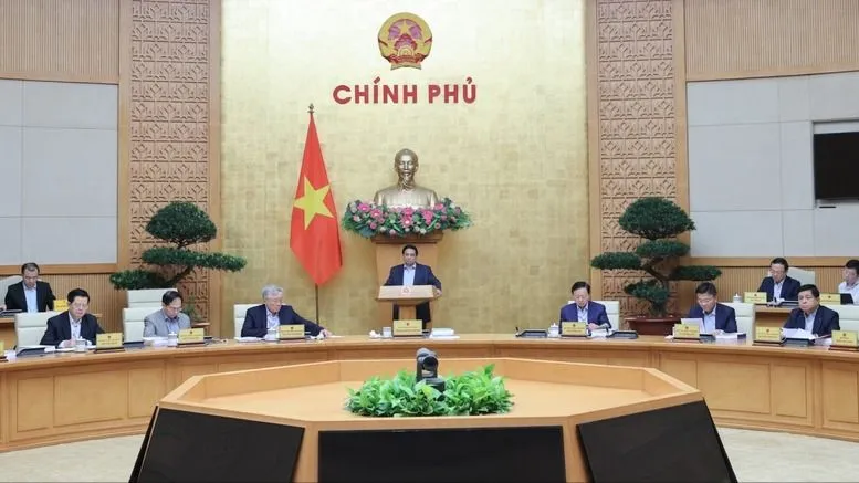 Thủ tướng Phạm Minh Chính chủ trì phiên họp Chính phủ chuyên đề về xây dựng pháp luật tháng 4