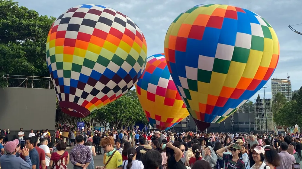 Dịp 30-4 năm nay, du khách có thể về Bà Rịa - Vũng Tàu để trải nghiệm hoạt động kinh khí cầu