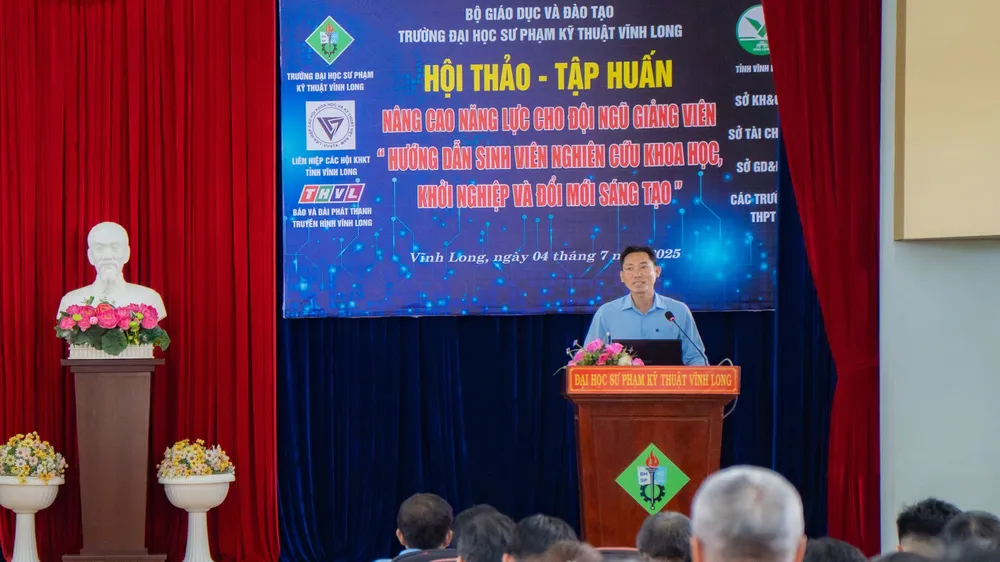 Nâng cao năng lực nghiên cứu khoa học – khởi nghiệp – đổi mới sáng tạo