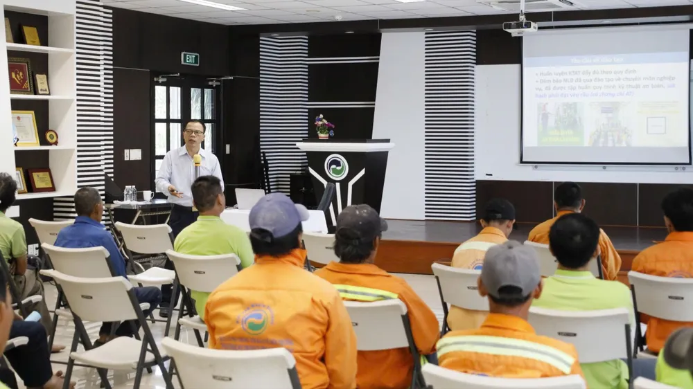 VWS tập huấn an toàn điện cho người lao động