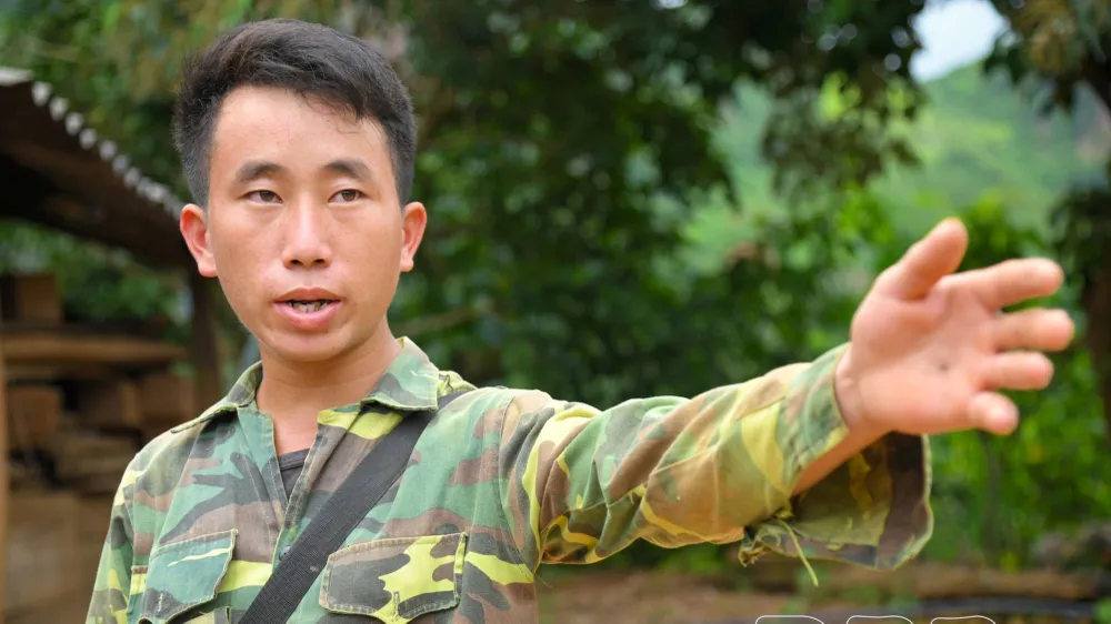 Trưởng bản Mùa A Thi. Ảnh: Báo Điện Biên Phủ