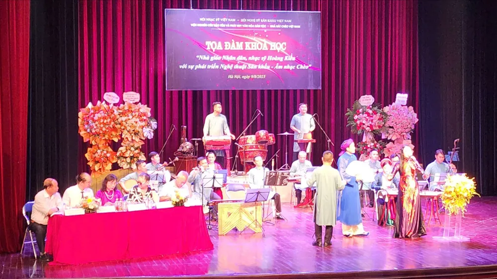 Tọa đàm khoa học về Nhà giáo Nhân dân, nhạc sĩ Hoàng Kiều