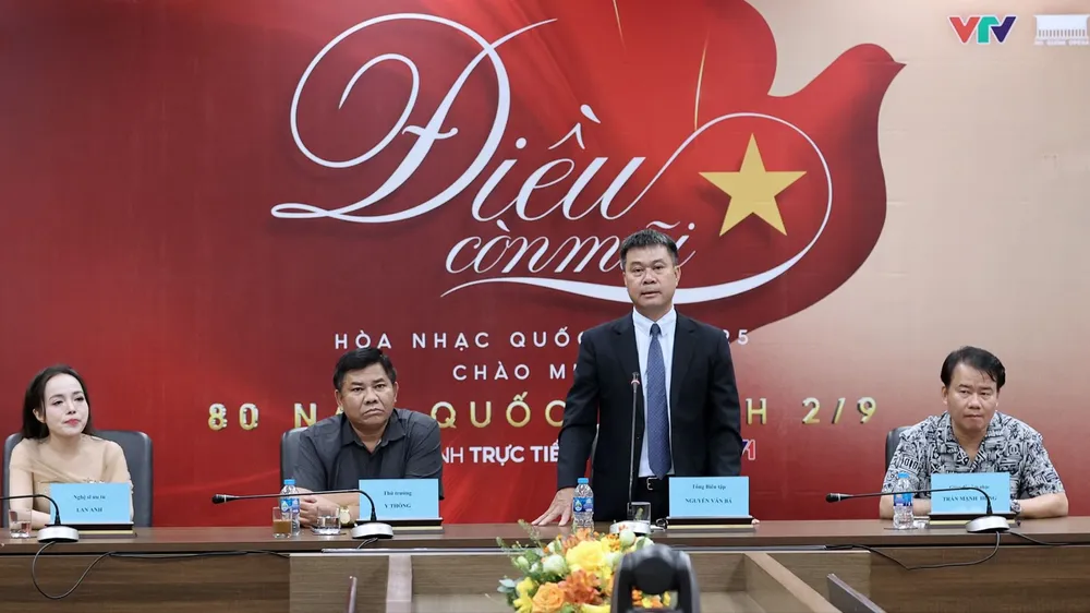 Tổng Biên tập báo Vietnamnet Nguyễn Văn Bá chia sẻ chương trình "Điều còn mãi" 2025