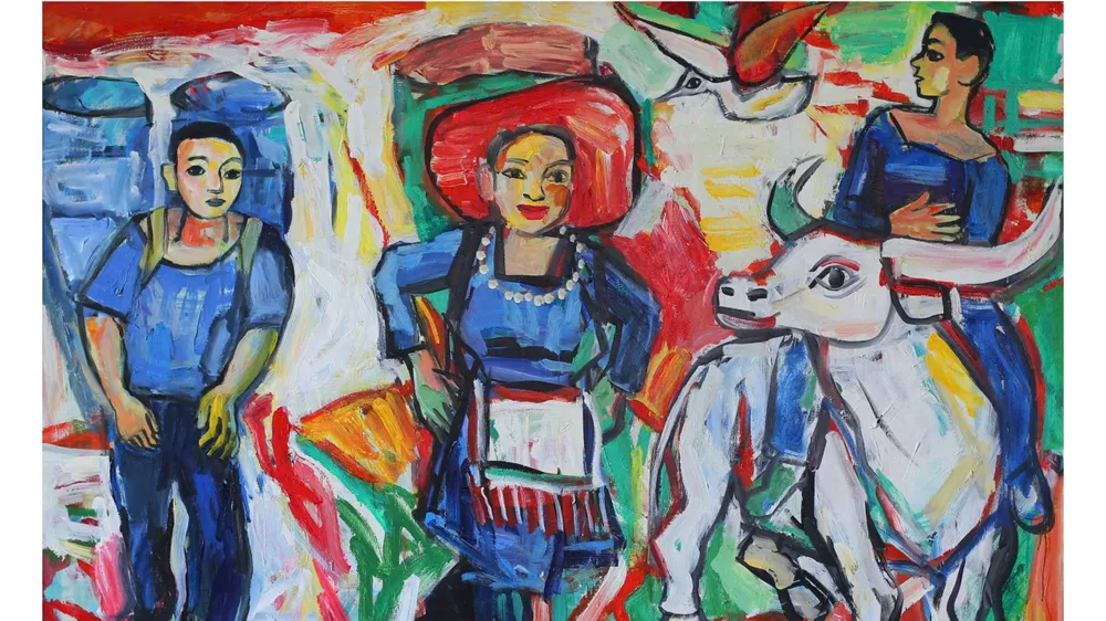 Họa sĩ Đỗ Sơn trở lại với triển lãm cá nhân ở tuổi 82