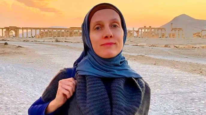 Nữ nhà báo tự do người Mỹ Shelly Kittleson. Ảnh: NBC