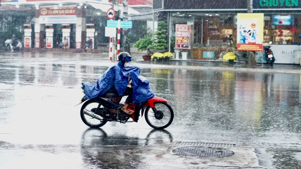 Mùa mưa ở Nam bộ bắt đầu từ cuối tháng 5