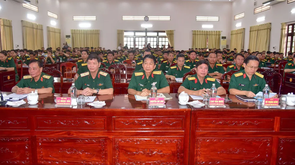 Các đại biểu tham dự hội nghị tập huấn