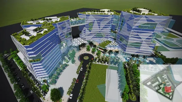    Trường ĐH Nguyễn Tất Thành được đánh giá có tổng mức chi đầu tư cơ sở nhiều nhất  (trong ảnh: Viện Nghiên cứu công nghệ cao của ĐH Nguyễn Tất Thành tại Khu Công nghệ cao TPHCM)