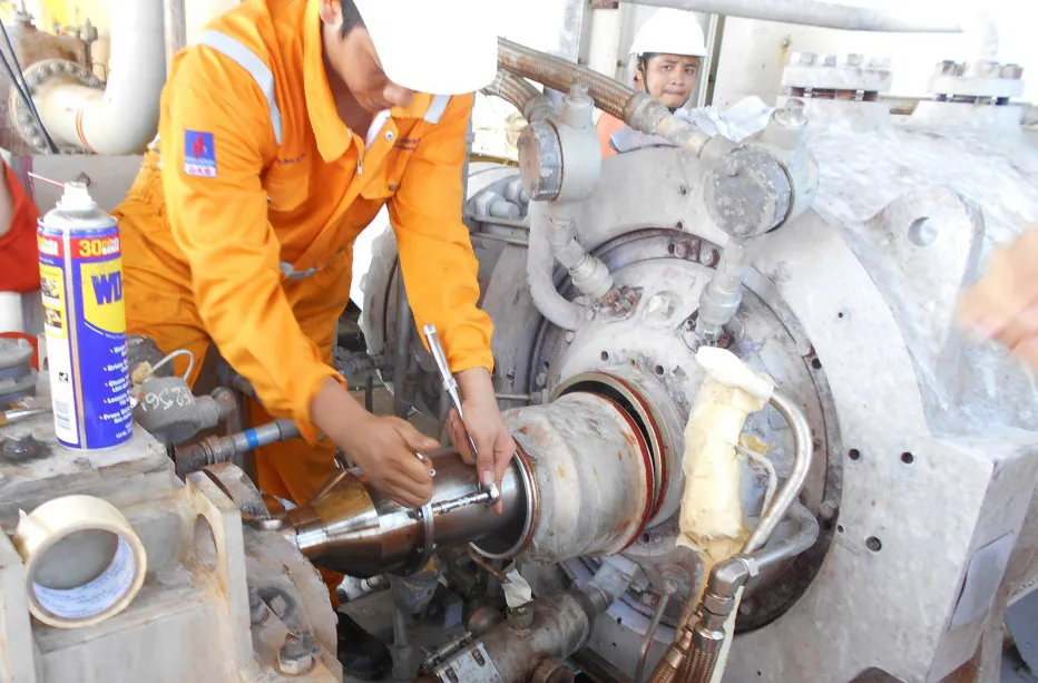 Giàn nén khí mỏ Rồng đạt mốc 2 tỷ m³ khí  ảnh 1