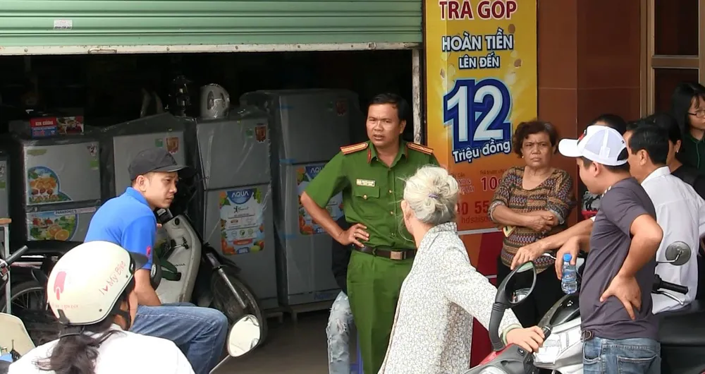 Hiện trường vụ án mạng