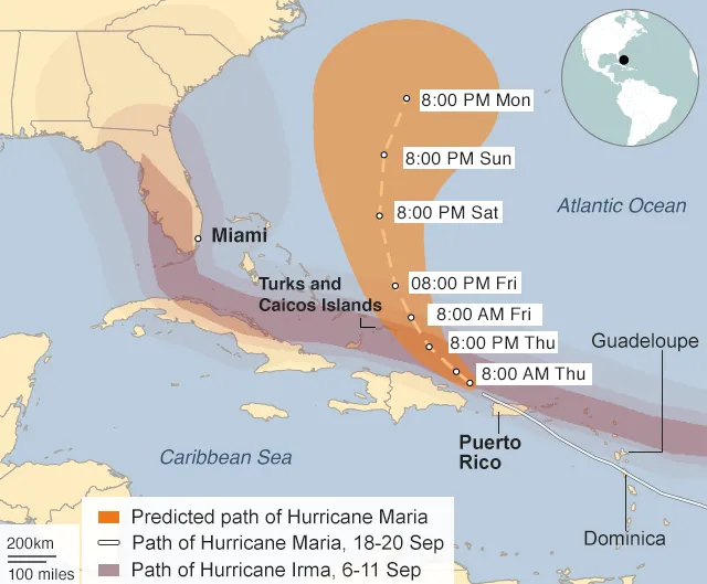 Bão Maria tàn phá và làm mất điện toàn bộ Puerto Rico ảnh 2
