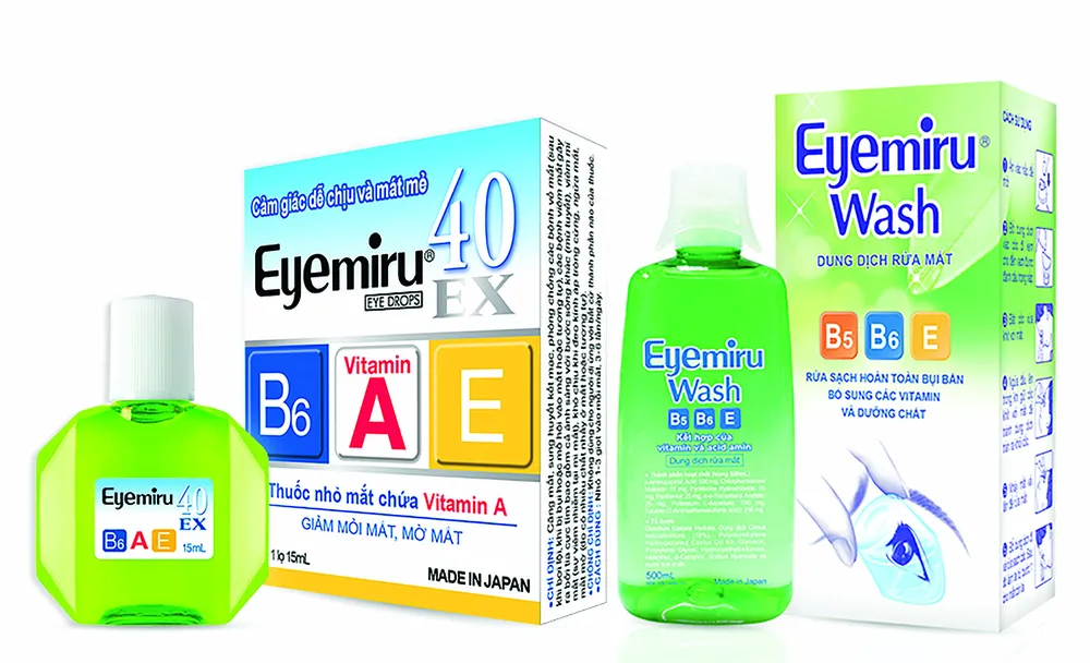 EYEMIRU đến từ Nhật Bản giúp chăm sóc mắt hiệu quả