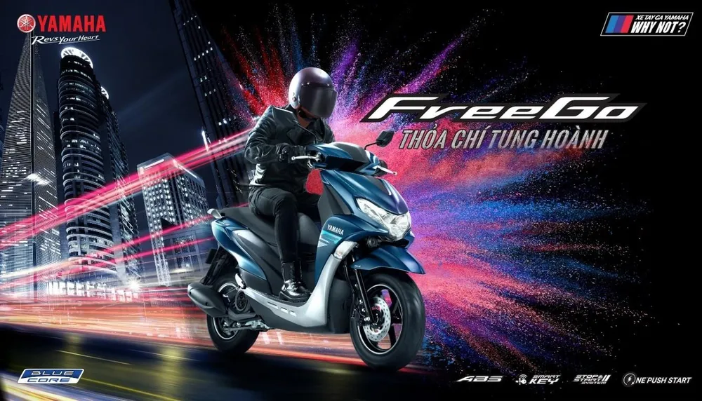 Công ty Yamaha Motor Việt Nam chính thức giới thiệu mẫu xe tay ga FreeGo 125cc với th ảnh 1