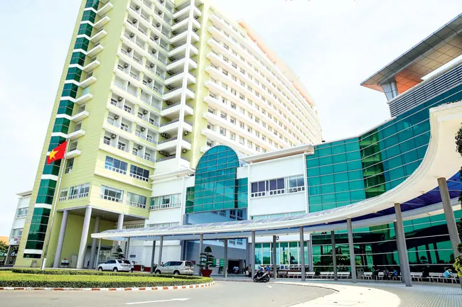Toàn cảnh Bệnh viện Bà Rịa.