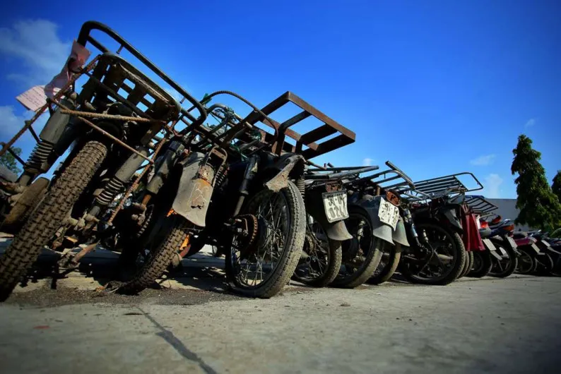 [ẢNH] Ngỡ ngàng một vạn xe máy không ai nhận ở TP.HCM chờ bán sắt vụn - ảnh 11