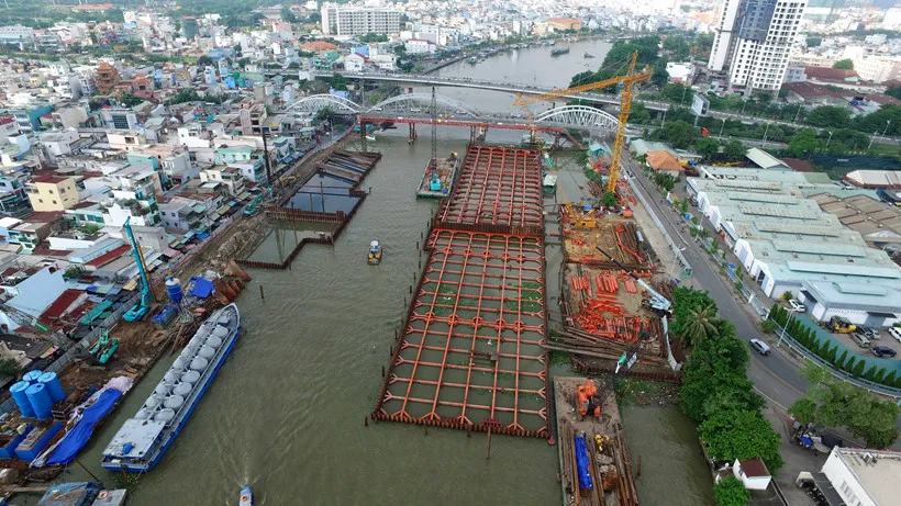Cận cảnh đại công trường chống ngập 10.000 tỉ ở TP.HCM đang thành hình - ảnh 16