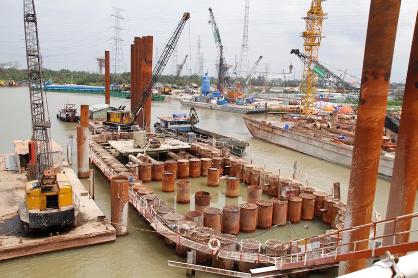 Cận cảnh đại công trường chống ngập 10.000 tỉ ở TP.HCM đang thành hình - ảnh 5