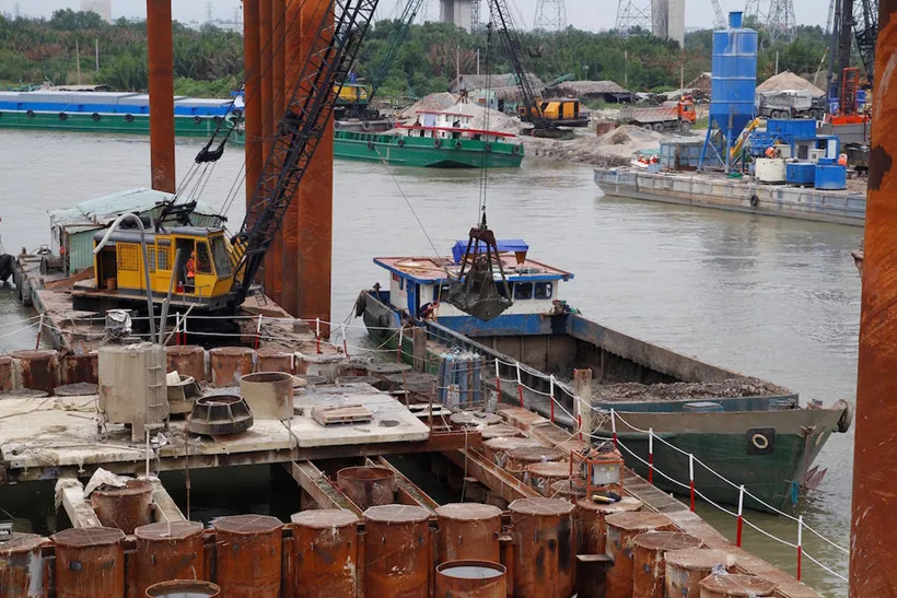 Cận cảnh đại công trường chống ngập 10.000 tỉ ở TP.HCM đang thành hình - ảnh 6