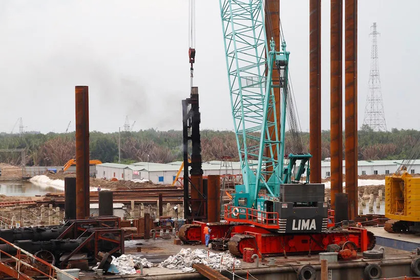 Cận cảnh đại công trường chống ngập 10.000 tỉ ở TP.HCM đang thành hình - ảnh 8