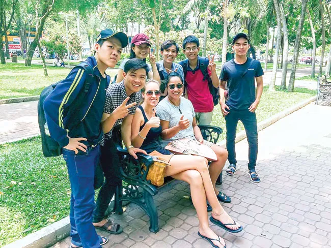 Học tiếng Anh tại công viên ảnh 2