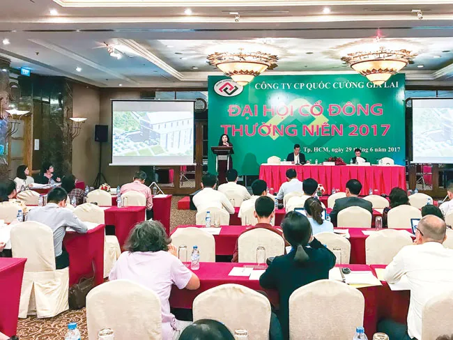 Cổ đông “việt vị” với Quốc Cường Gia Lai ảnh 1