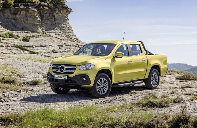 X-Class, mẫu bán tải hạng sang do Mercedes-Benz hợp tác cùng Nissan phát triển.